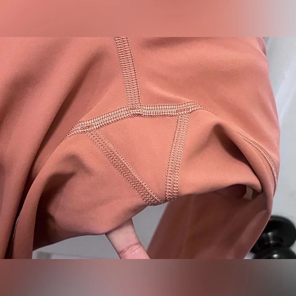 🍋 LIKE NEW Lululemon Wunder Under High-Rise Tight 28" - Brier Rose - Sz 8 - Picture 6 of 12